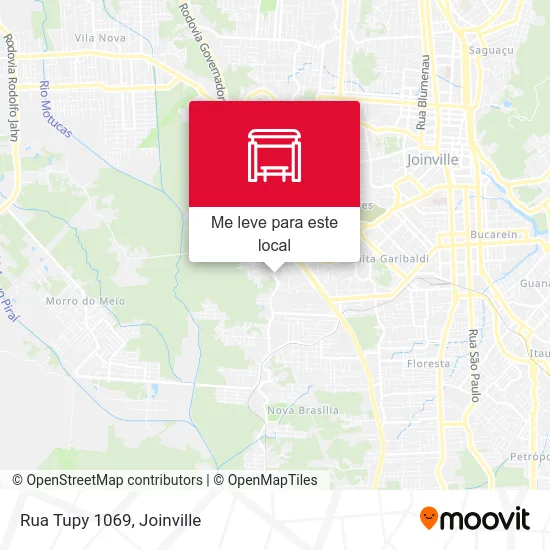 Rua Tupy 1069 mapa