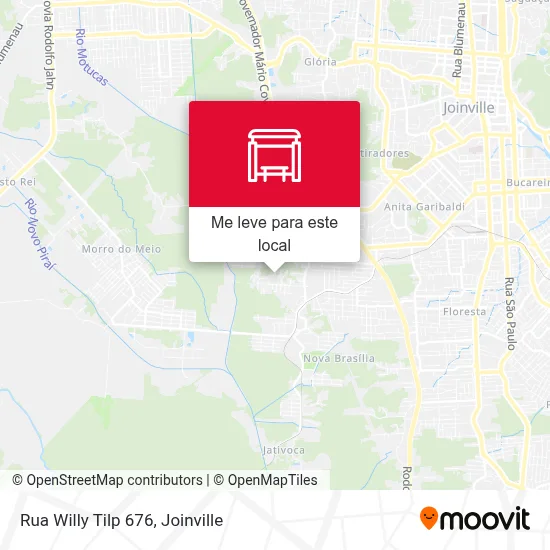 Rua Willy Tilp 676 mapa