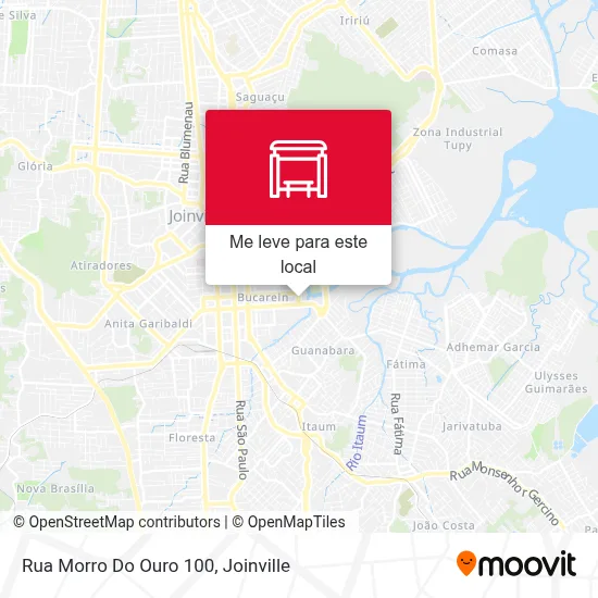 Rua Morro Do Ouro 100 mapa