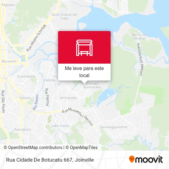 Rua Cidade De Botucatu 667 mapa