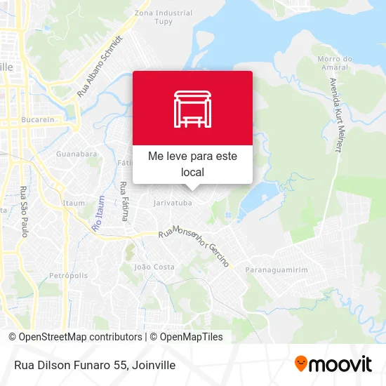Rua Dilson Funaro 55 mapa