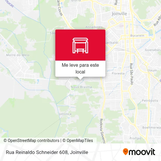 Rua Reinaldo Schneider 608 mapa