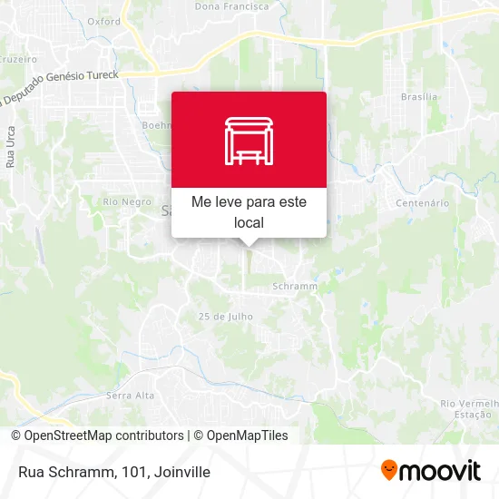 Rua Schramm, 101 mapa