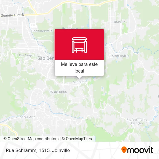 Rua Schramm, 1515 mapa