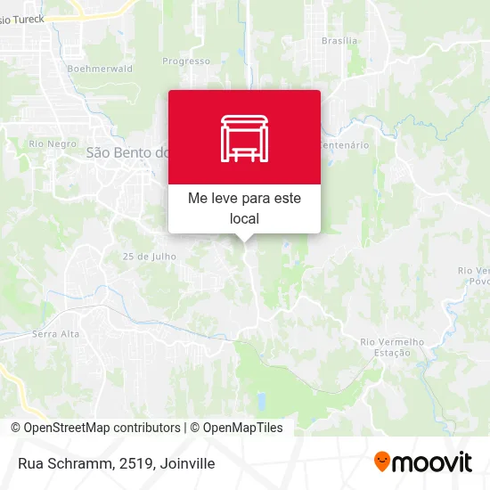 Rua Schramm, 2519 mapa