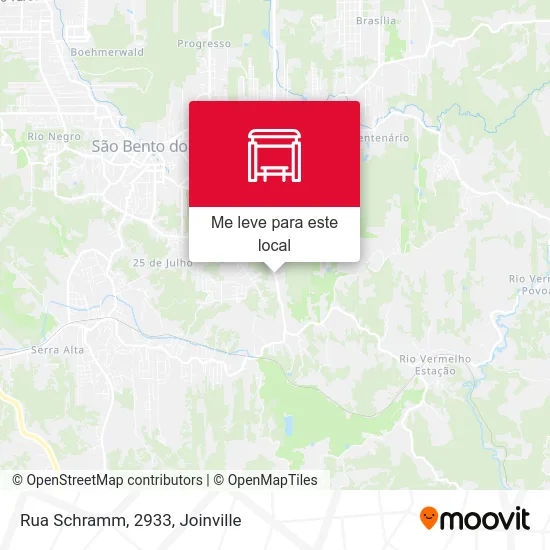 Rua Schramm, 2933 mapa