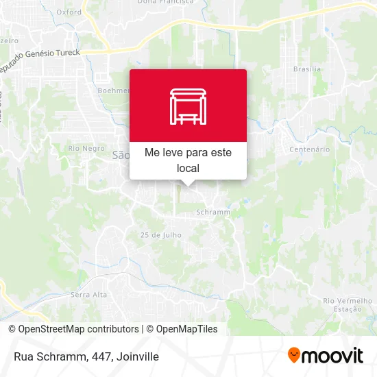 Rua Schramm, 447 mapa