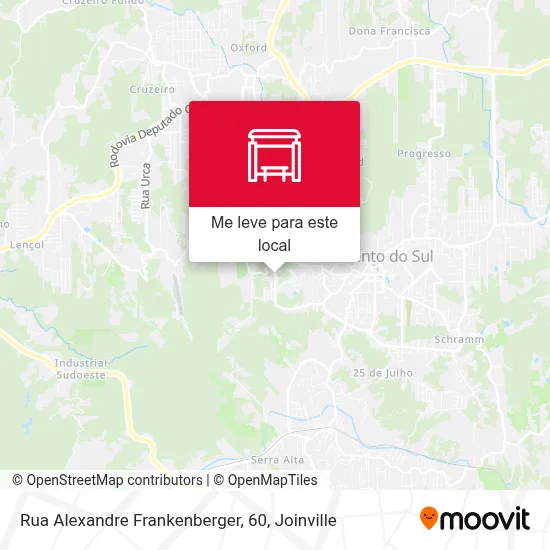 Rua Alexandre Frankenberger, 60 mapa