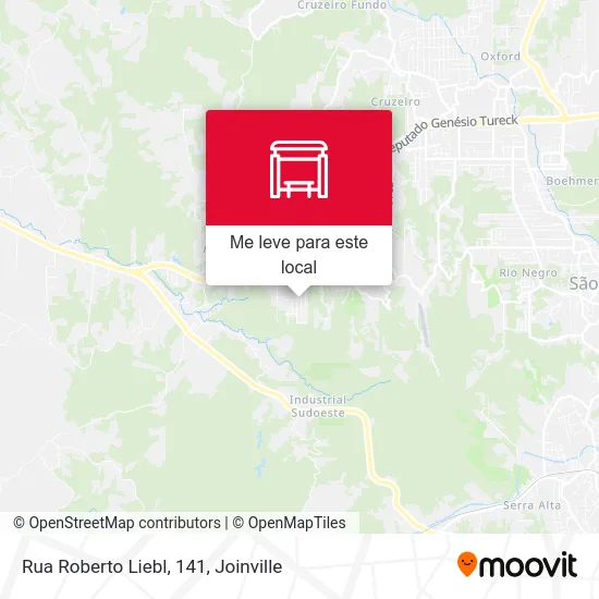 Rua Roberto Liebl, 141 mapa