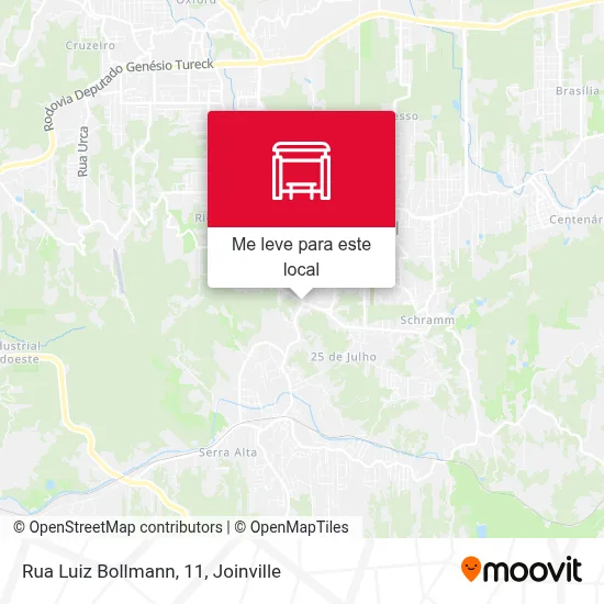 Rua Luiz Bollmann, 11 mapa