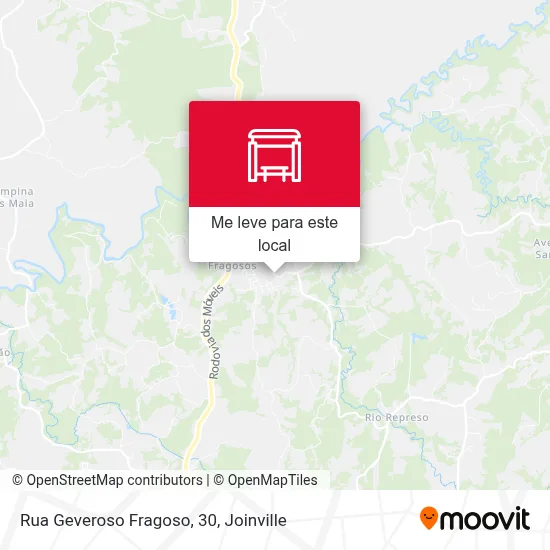 Rua Geveroso Fragoso, 30 mapa