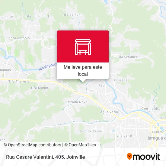 Rua Cesare Valentini, 405 mapa