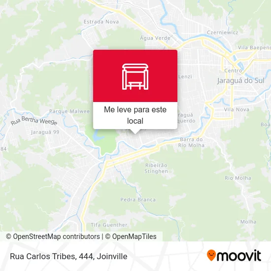 Rua Carlos Tribes, 444 mapa