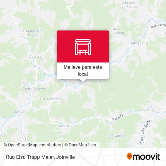 Rua Elsa Trapp Meier mapa