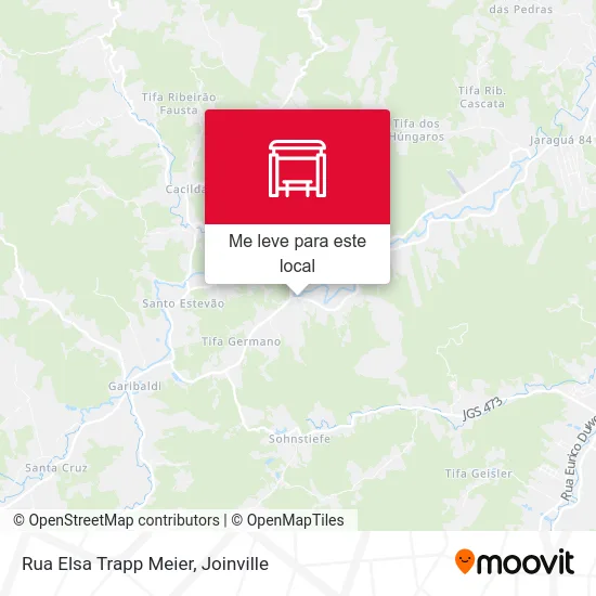 Rua Elsa Trapp Meier mapa
