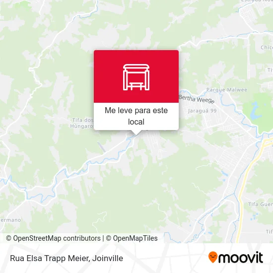 Rua Elsa Trapp Meier mapa