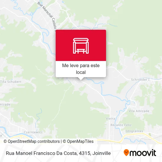 Rua Manoel Francisco Da Costa, 4315 mapa