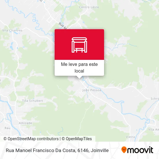 Rua Manoel Francisco Da Costa, 6146 mapa