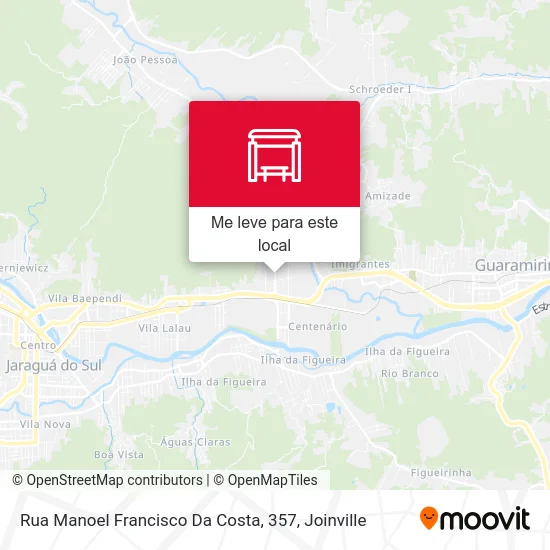 Rua Manoel Francisco Da Costa, 357 mapa