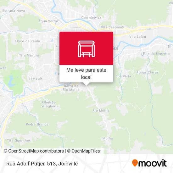 Rua Adolf Putjer, 513 mapa
