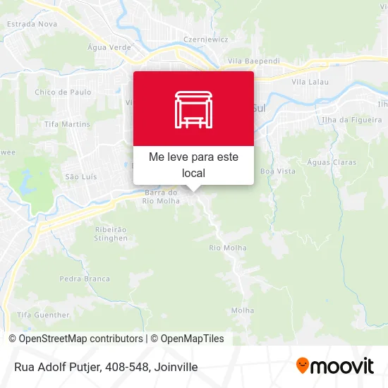 Rua Adolf Putjer, 408-548 mapa