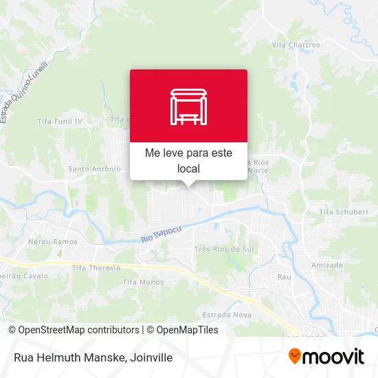 Rua Helmuth Manske mapa