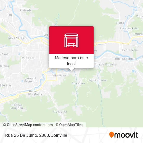 Rua 25 De Julho, 2080 mapa