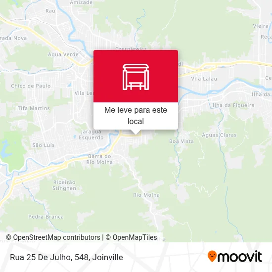 Rua 25 De Julho, 548 mapa