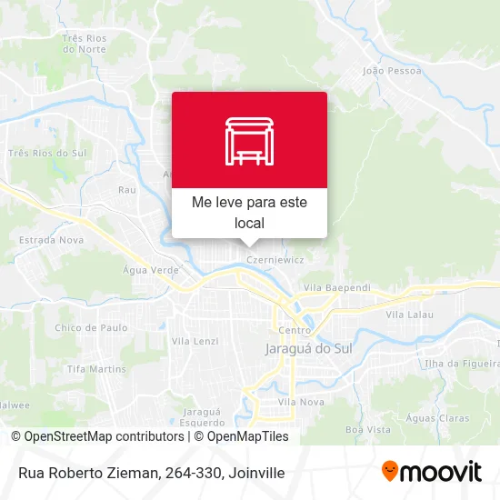 Rua Roberto Zieman, 264-330 mapa