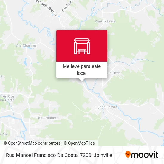 Rua Manoel Francisco Da Costa, 7200 mapa