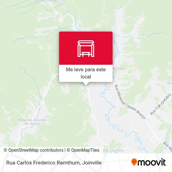 Rua Carlos Frederico Ramthum mapa