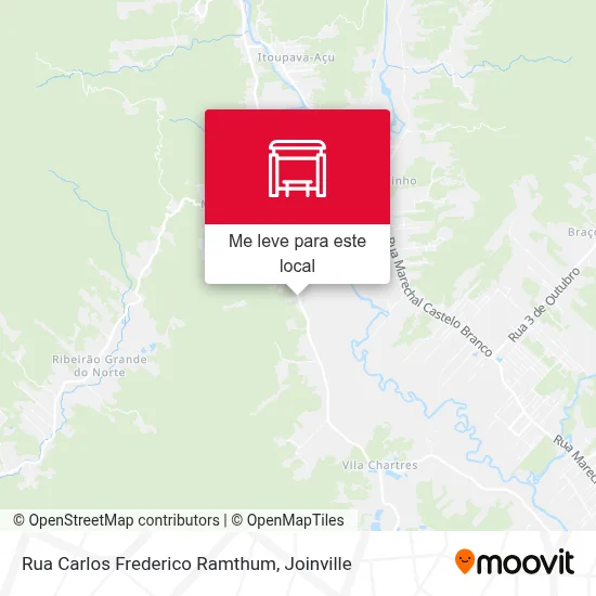Rua Carlos Frederico Ramthum mapa