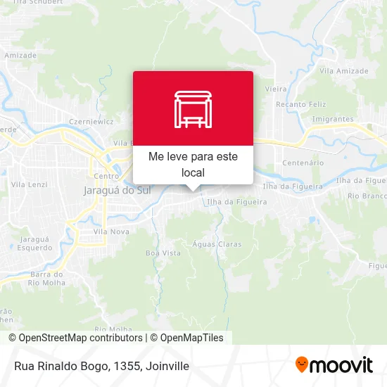 Rua Rinaldo Bogo, 1355 mapa