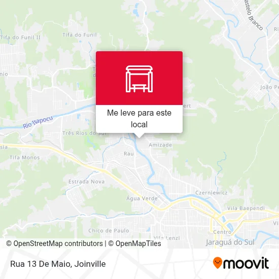 Rua 13 De Maio mapa