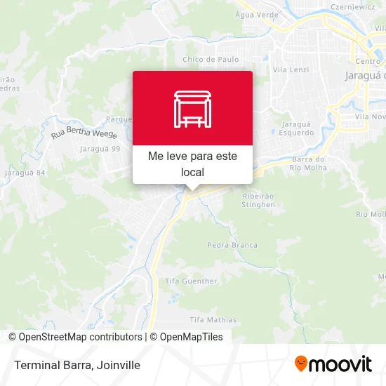 Terminal Barra mapa