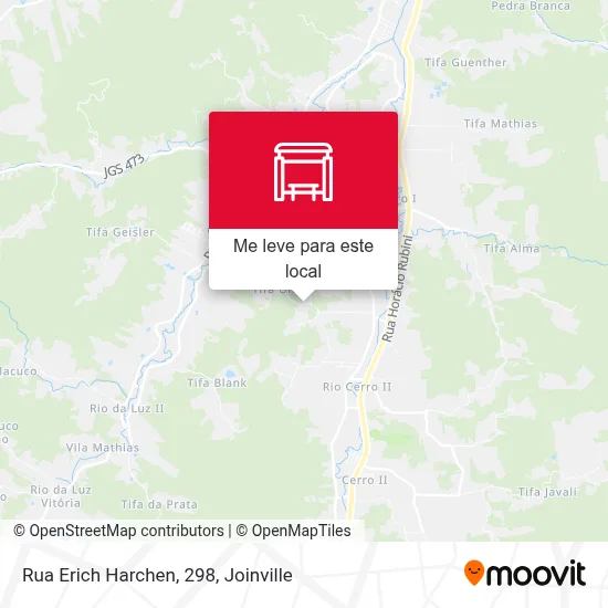Rua Erich Harchen, 298 mapa