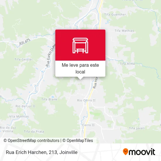 Rua Erich Harchen, 213 mapa