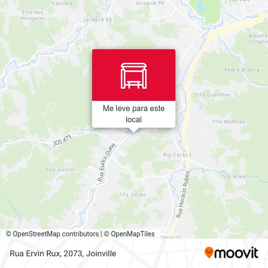 Rua Ervin Rux, 2073 mapa