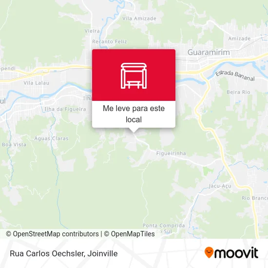 Rua Carlos Oechsler mapa
