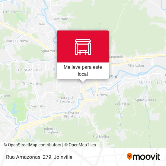 Rua Amazonas, 279 mapa