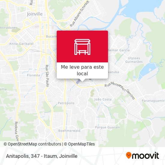Anitapolis, 347 - Itaum mapa