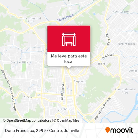 Dona Francisca, 2999 - Centro mapa
