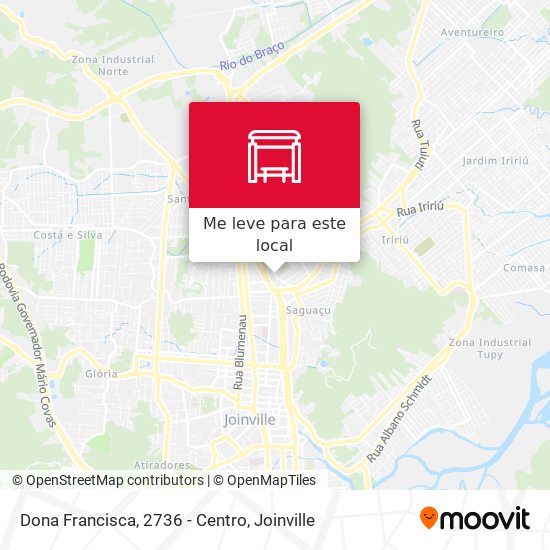 Dona Francisca, 2736 - Centro mapa