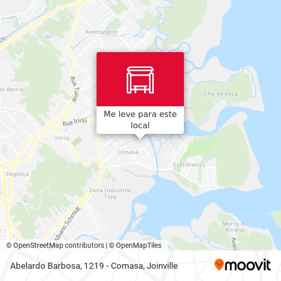 Abelardo Barbosa, 1219 - Comasa mapa