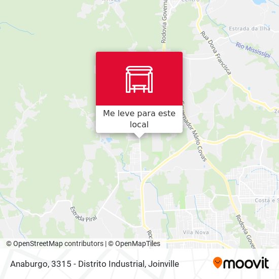 Anaburgo, 3315 - Distrito Industrial mapa