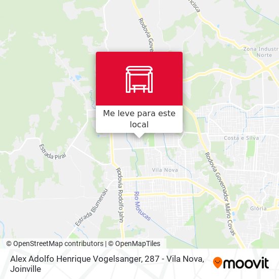 Alex Adolfo Henrique Vogelsanger, 287 - Vila Nova mapa