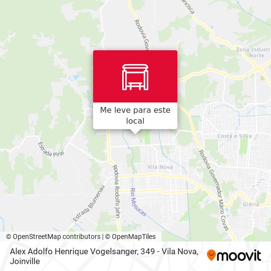 Alex Adolfo Henrique Vogelsanger, 349 - Vila Nova mapa