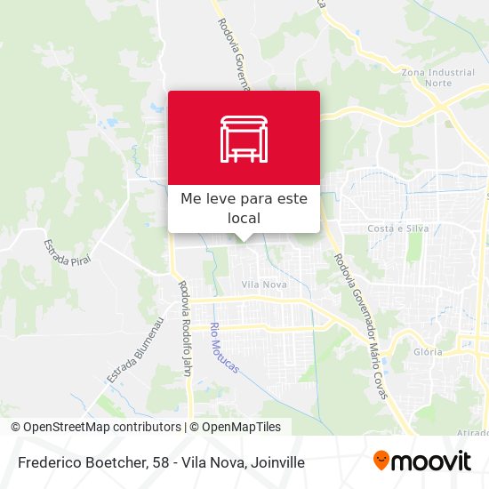 Frederico Boetcher, 58 - Vila Nova mapa