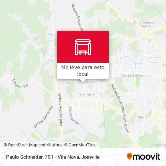 Paulo Schneider, 791 - Vila Nova mapa