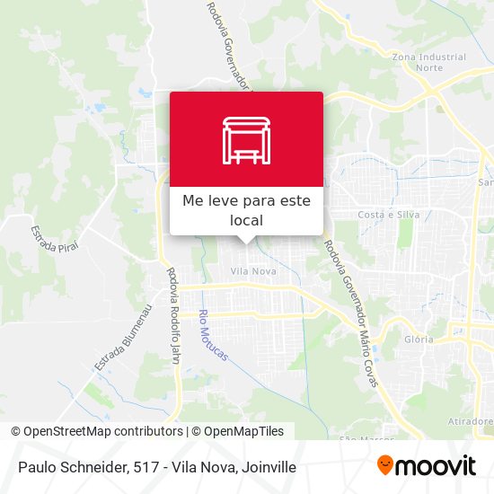 Paulo Schneider, 517 - Vila Nova mapa